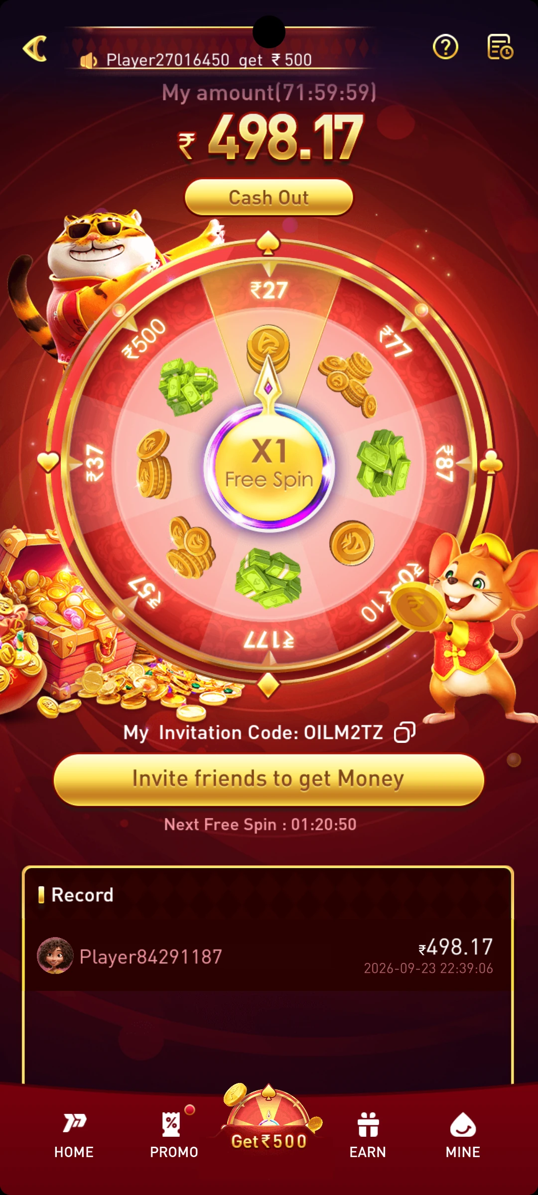 P77 Games app screenshot 3